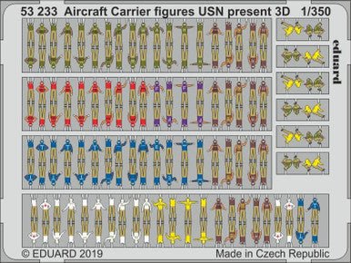 Eduard Eduard 1/350 USN Present Aircraft Carrier Figures (Pre-Painted)