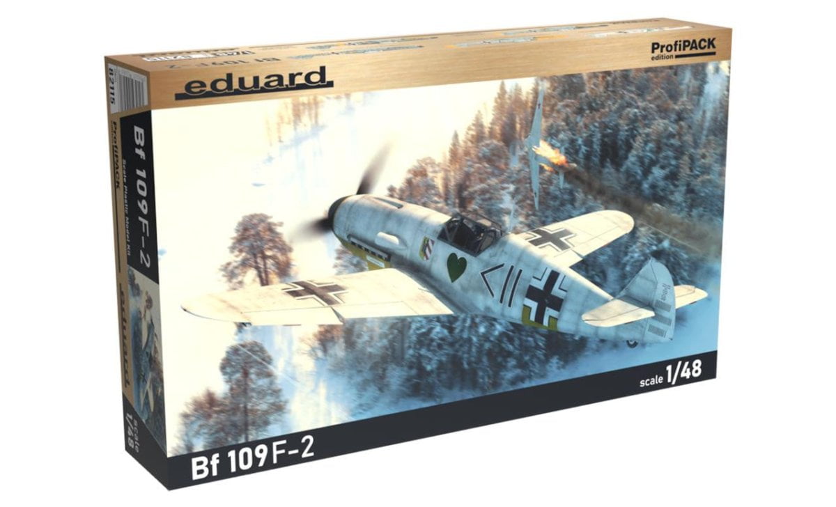 Eduard Eduard 1/48 Bf 109F-2 Plastic Model Kit ProfiPACK Plastic Model Kit