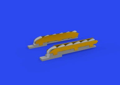 Eduard Eduard 1/48 Bf 109K-4 exhaust stacks PRINT