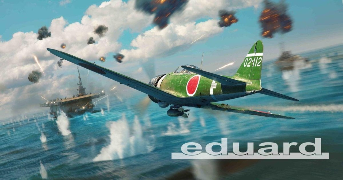Eduard Eduard 1/48 Kamikaze Tokkotai ZERO DUAL COMBO (A6M5 & A6M2-K) (LE) Plastic Model Kit