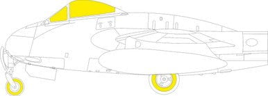 Eduard Eduard 1/48 Mask Vampire F3 for AIR