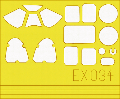 Eduard Eduard 1/48 Paint Mask for TAMIYA P-51B