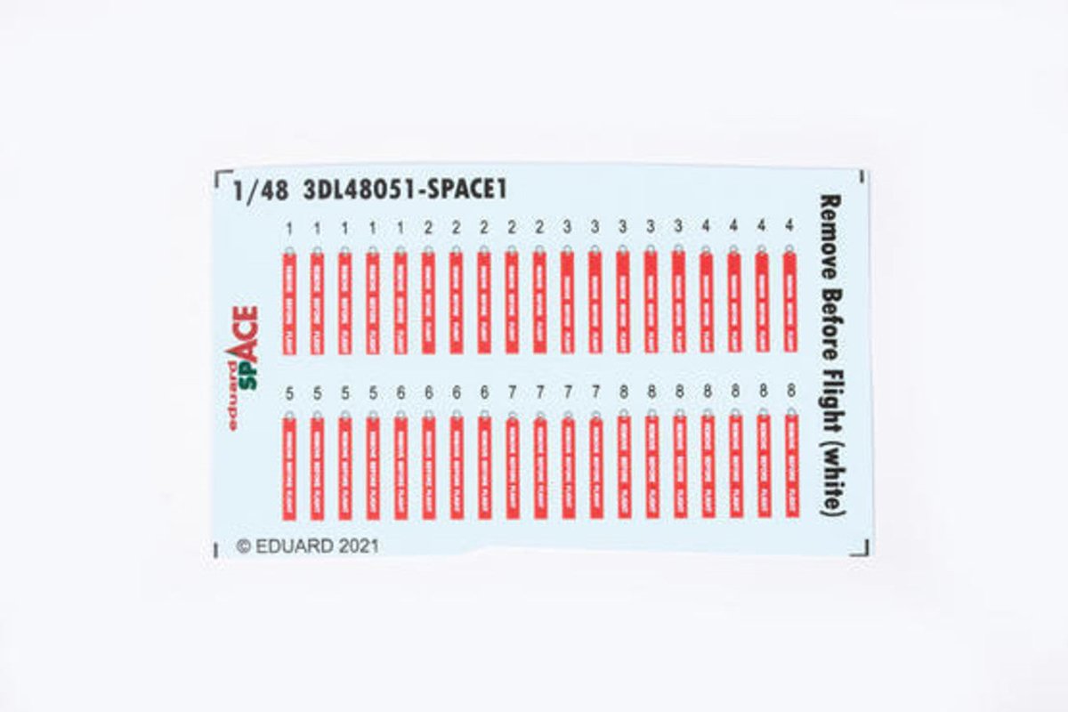 Eduard Eduard 1/48 Remove Before Flight (white) Space