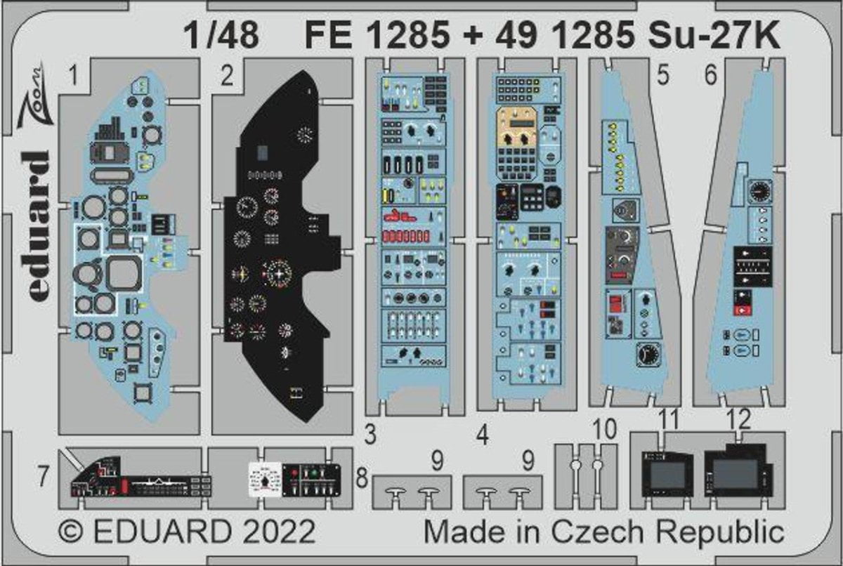 Eduard Eduard 1/48 Su27K for MBS (Pre-Painted)