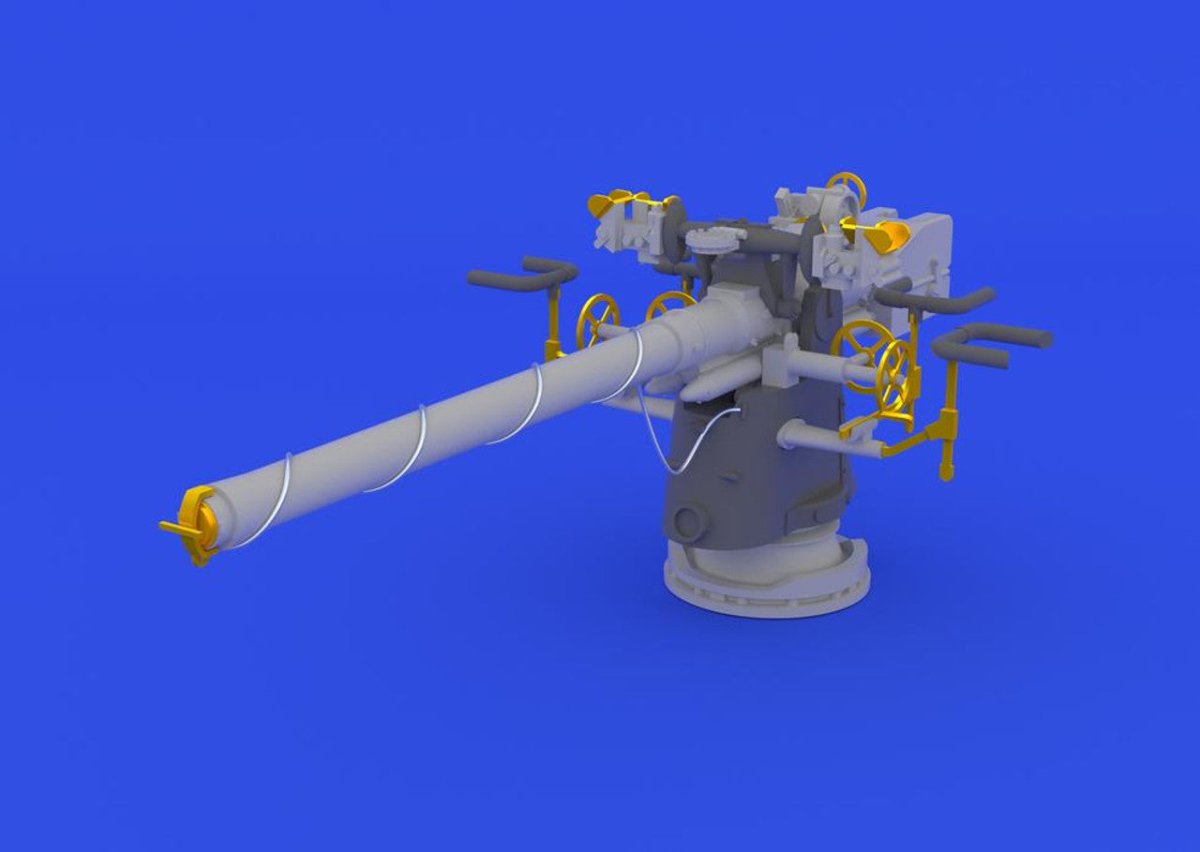 Eduard Eduard 1/72 88cm German Submarine Gun (PE & Resin)
