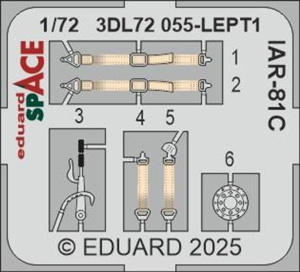 Eduard Eduard 1/72 IAR-81C SPACE SPACE for IBG