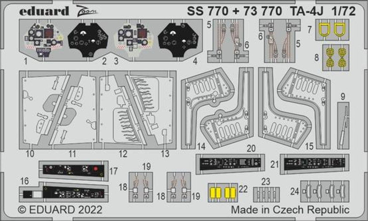 Eduard Eduard 1/72 TA-4J for Fujimi / Hobby 2000