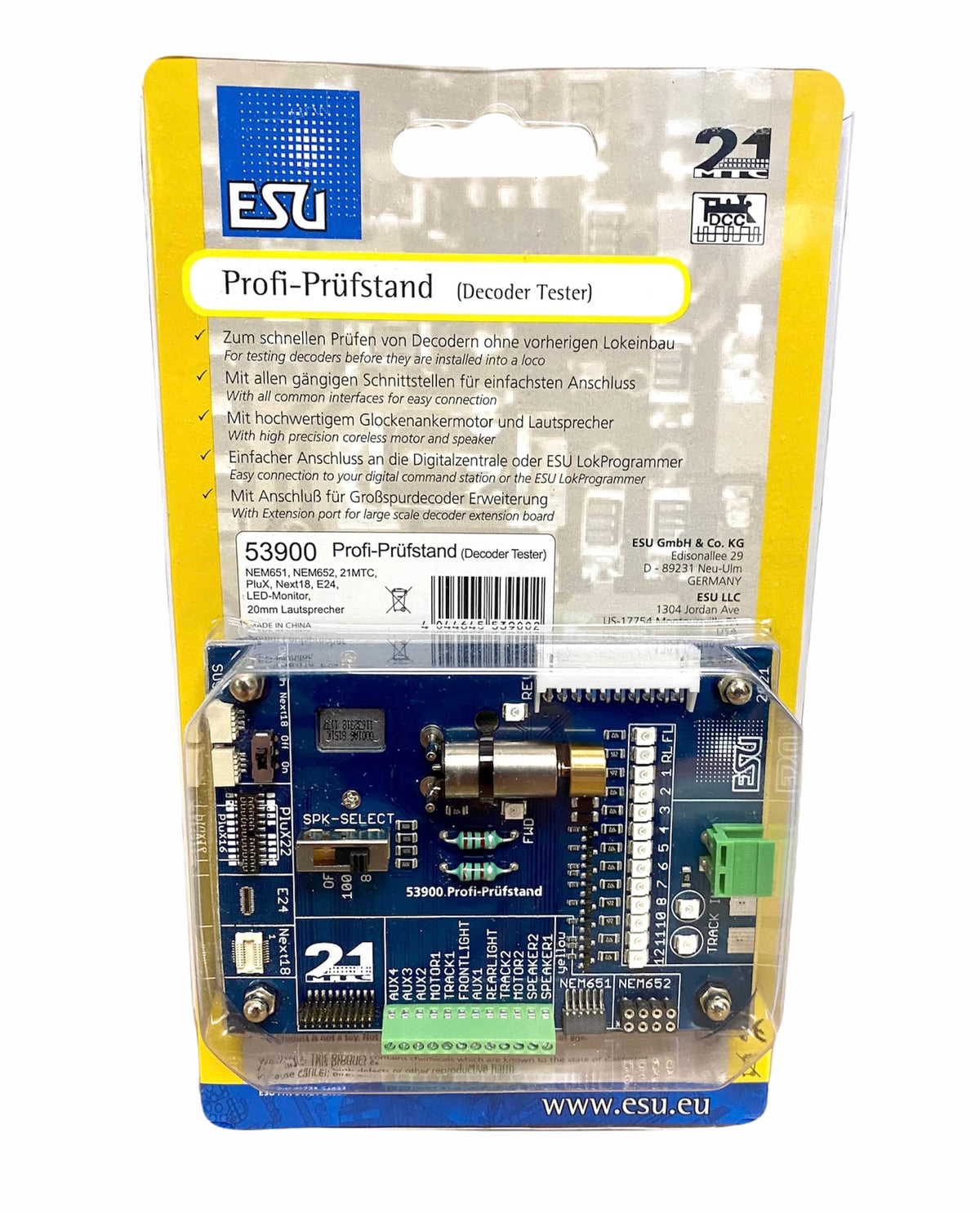 ESU ESU 53900 Profi Decoder Tester
