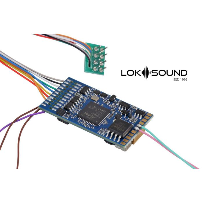 ESU ESU 58410 LokSound 5 DCC/MM/SX/M4 8-pin NEM652 with Speaker 11x15mm