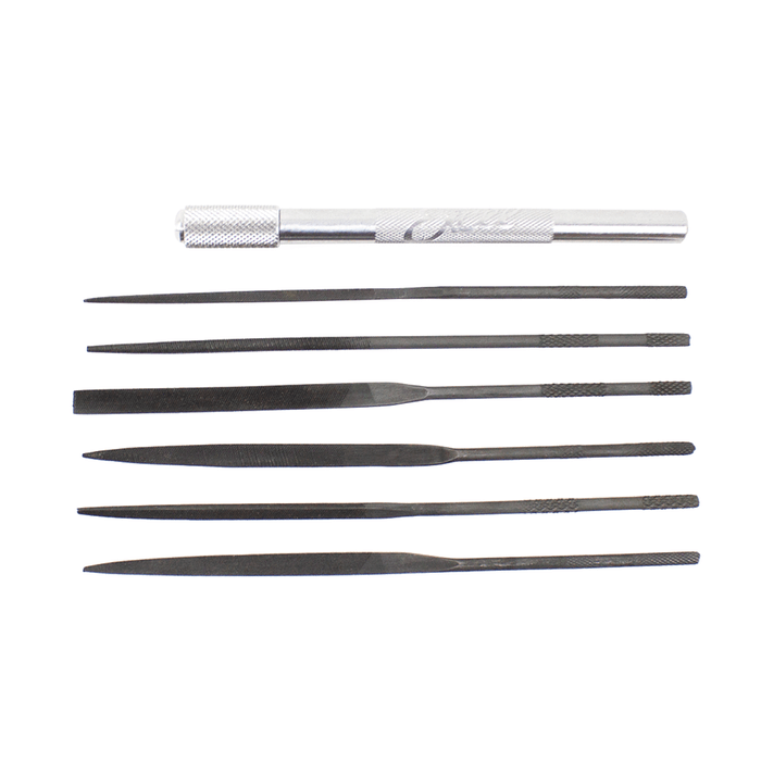 Excel Hobby Tools Hobby Building Accessories Excel 6 Assorted File Set With Handle 55668