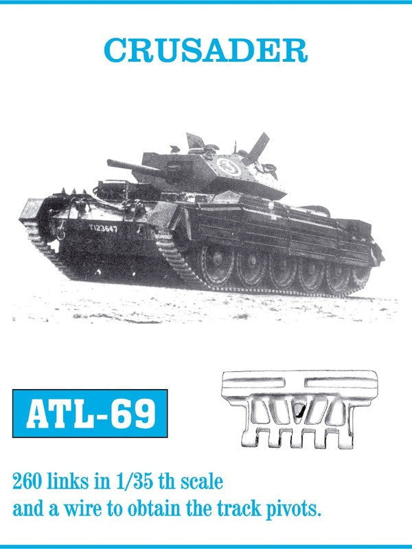 Friulmodel MILITARY MODELS Friulmodel Military 1/35 Crusader Track Set (260 Links)