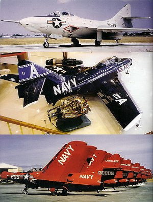 Ginter Books HOBBY BOOKS Ginter Books - Naval Fighters: Grumman F9F6/7/8 Cougar Pt.1 Design, Testing, Structures & Blue Angels