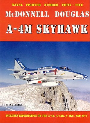 Ginter Books HOBBY BOOKS Ginter Books - Naval Fighters: McDonnell Douglas A4M Skyhawk