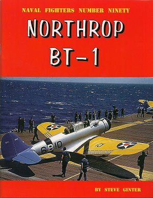 Ginter Books HOBBY BOOKS Ginter Books - Naval Fighters: Northrop BT1