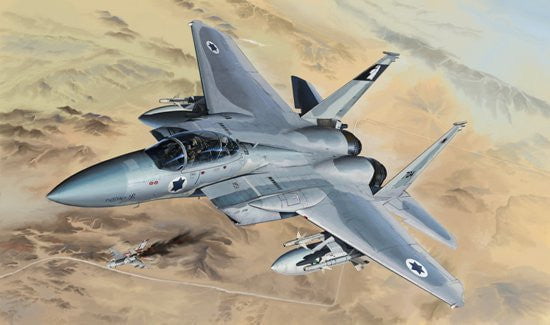 Great Wall Hobby MODEL AIRPLANES Great Wall Hobby 1/48 F15B/D USAF & Israeli Tactical Fighter (2 in 1) Kit