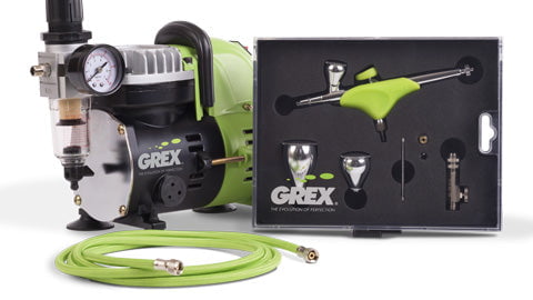 Grex Airbrushes1 Grex GCK05 - Genesis XGi Airbrush Combo Kit
