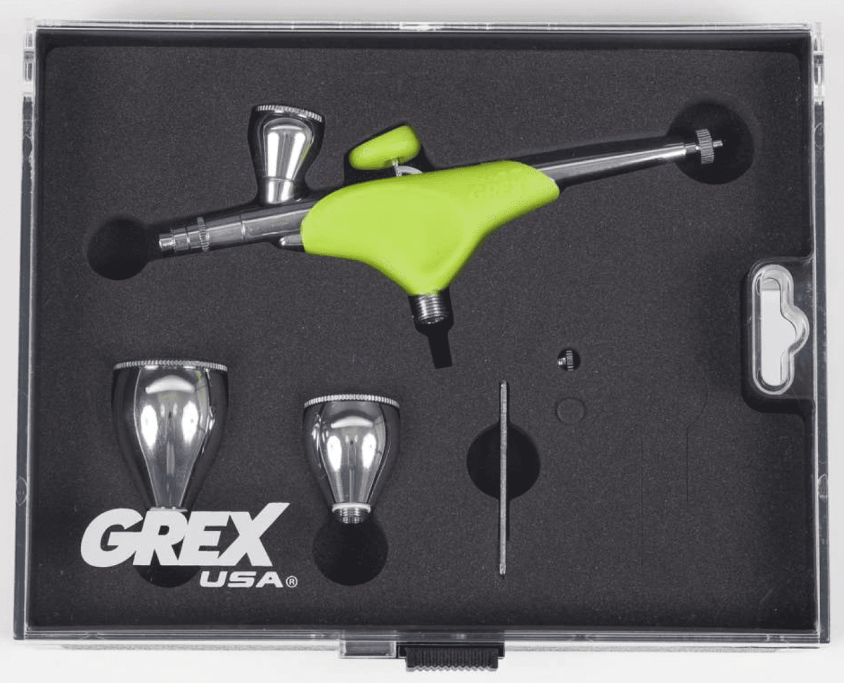 Grex Airbrushes1 Grex Genesis XGi3 - Ergonomic Gravity-Feed Airbrush
