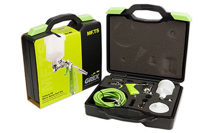 Grex Sprayguns Grex Tritium. TS7 Micro Spray Gun Set - 0.7mm