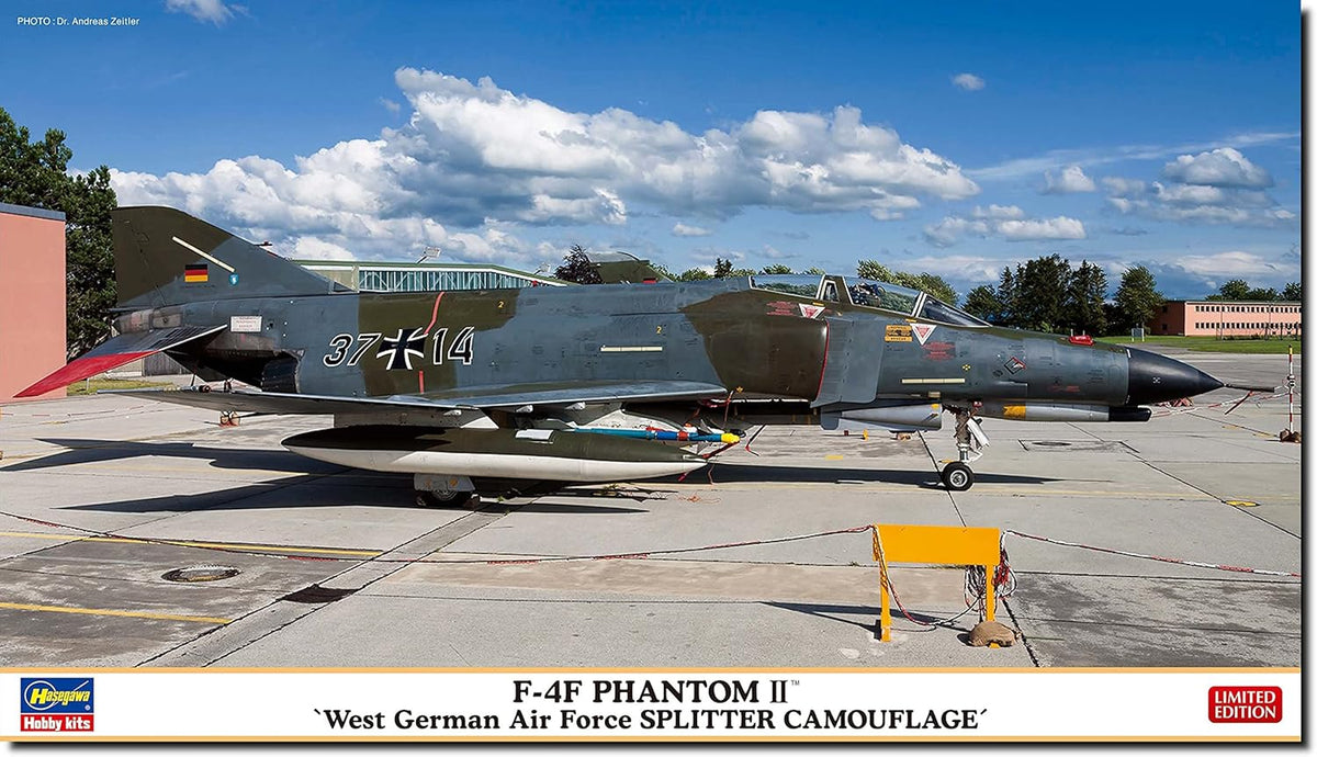 Hasegawa 2443 1/72 F-4F Phantom II `West German Air Force Camo´ Model Kit