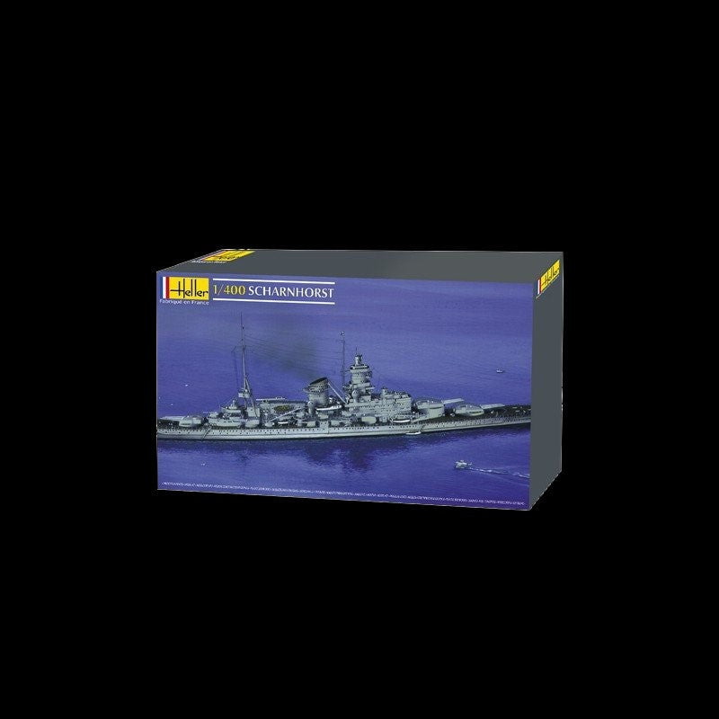 Heller MODEL SHIPS Heller 1/400 Scharnhorst German Battleship Kit