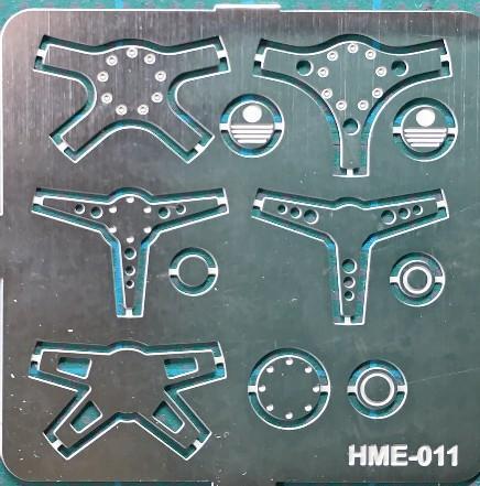 Highlight Model Studio MODEL CAR ACCESSORIES Highlight Model Studio 1/24-1/25 Steering Wheel Set 1 (5)