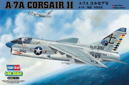 Hobby Boss MODEL AIRPLANES Hobby Boss 1/48 A-7A Corsair II Kit