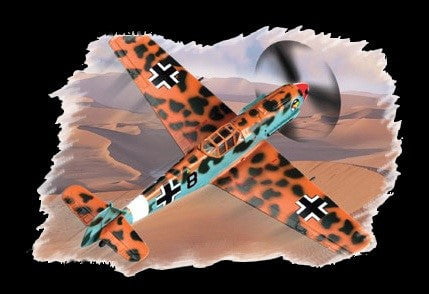 Hobby Boss MODEL AIRPLANES Hobby Boss 1/72 Bf-109E-4/7 Messerchmitt Kit