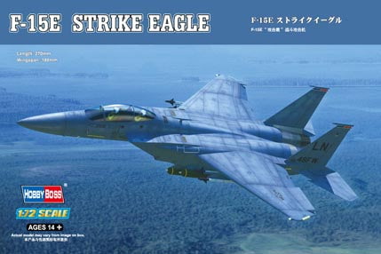 Hobby Boss MODEL AIRPLANES Hobby Boss 1/72 F-15E Strike Eagle Kit