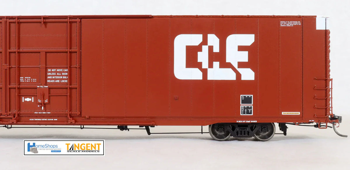 HomeShops HomeShops HFB-003-002 CLE - Cincinnati & Lake Erie #675297 Greenville 86' Double Plug Door Boxcar HO Scale