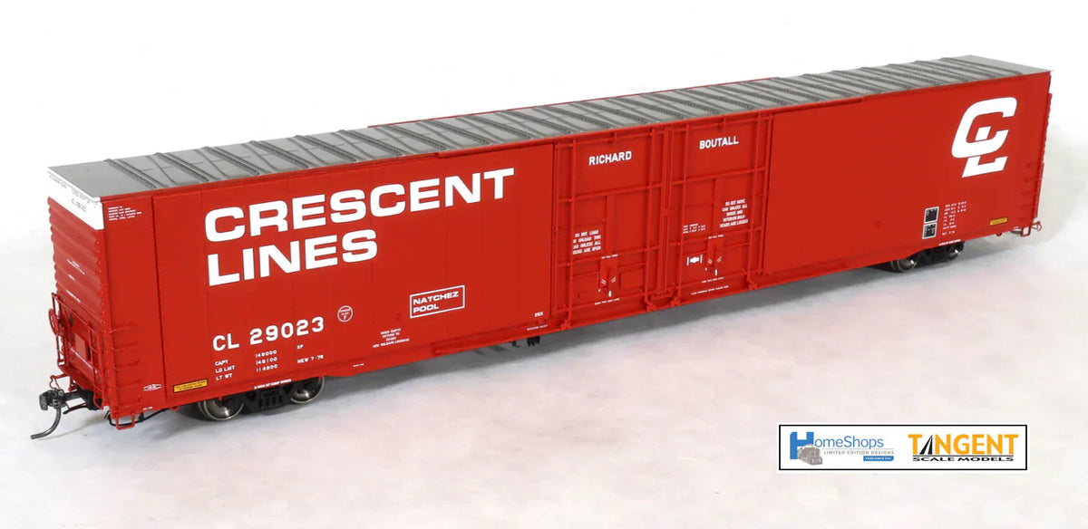 HomeShops HomeShops HFB-004-001 CL - Crescent Lines #29001 Greenville 86' Double Plug Door Boxcar HO Scale