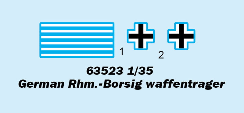 I Love Kit MODEL MILITARY I Love Kit Military 1/35 German Rhm-Borsig Waffentrager Tank Destroyer Kit