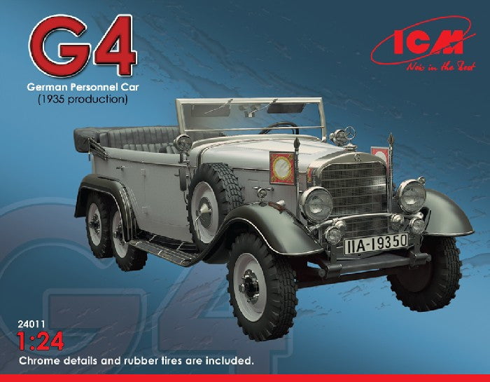 ICM Models MILITARY MODEL ICM Models 1/24 German G4 1935 Production Personnel Car Kit
