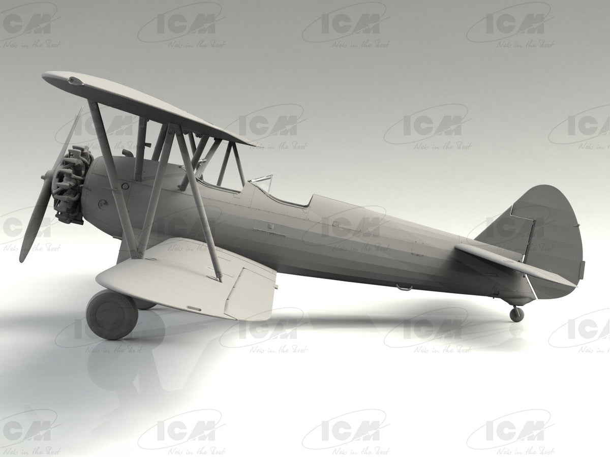 ICM Models MODEL AIRCRAFT ICM Models 1/32 Stearman PT13/N2S2/5 Kaydet American Training Aircraft Kit