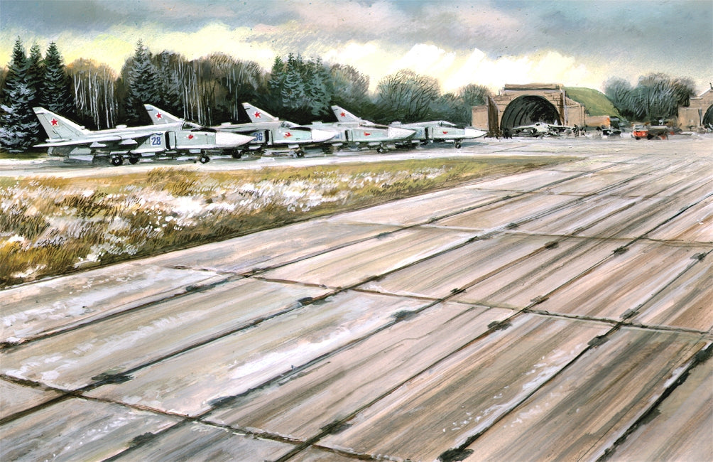 ICM Models MODEL AIRCRAFT ICM Models 1/48 Soviet PAG14 Airfield Plates (32) Kit