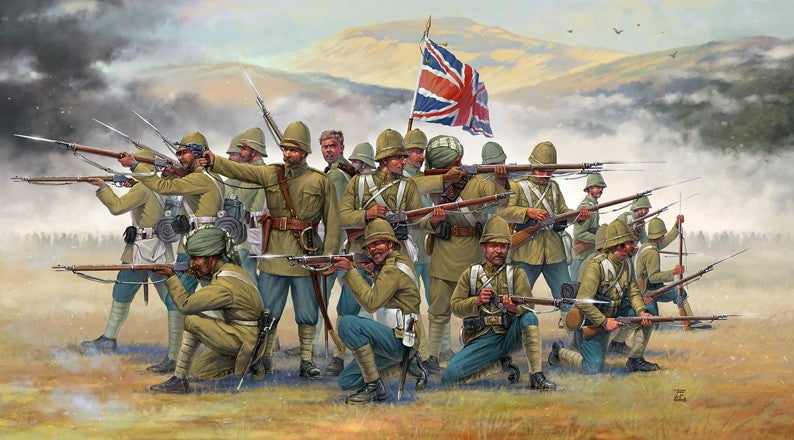 Italeri MILITARY MODEL Italeri 1/72 British Infantry & Sepoys Soldiers Colonial Wars (30) Kit