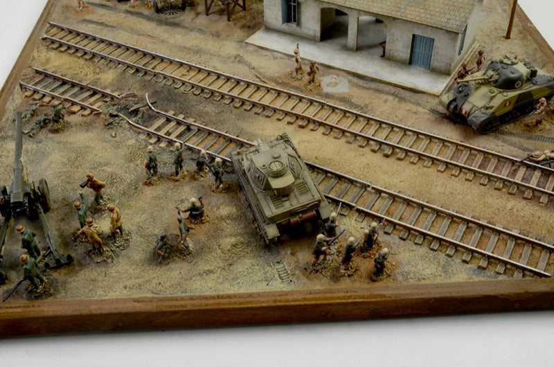 Italeri MILITARY MODEL Italeri 1/72 El Alamein Battle Railway Station Diorama