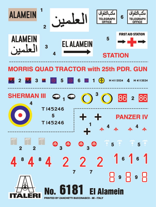 Italeri MILITARY MODEL Italeri 1/72 El Alamein Battle Railway Station Diorama