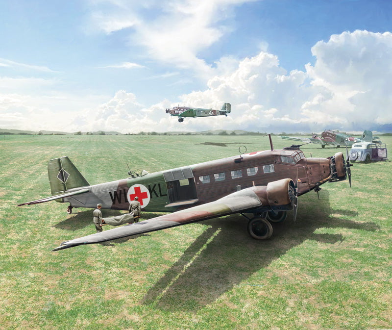 Italeri MODEL AIRCRAFT Italeri 1:72 Ju-52/3m Transport Kit