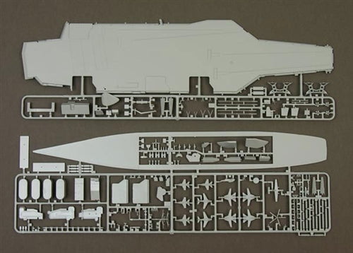 Italeri MODEL SHIPS Italeri 1/720 USS Ronald Reagan CVN76 Aircraft Carrier Kit