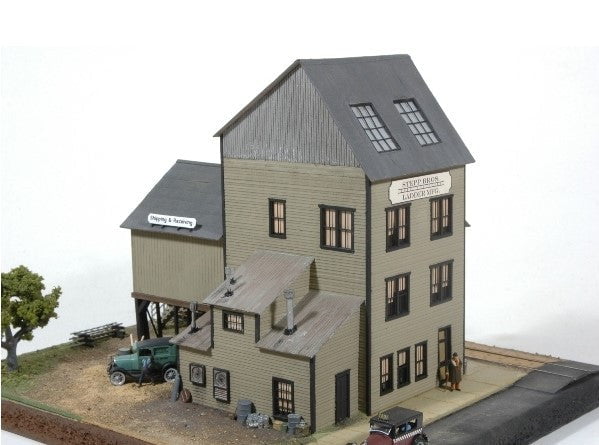 JL Innovative MODEL TRAINS JL Innovative Design HO Stepp Brothers Ladder Mfg. Building Wooden Kit