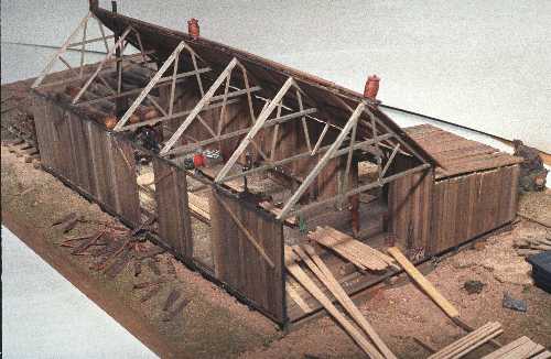 JV Models MODEL TRAINS JV Models HO Lucas Sawmill Kit
