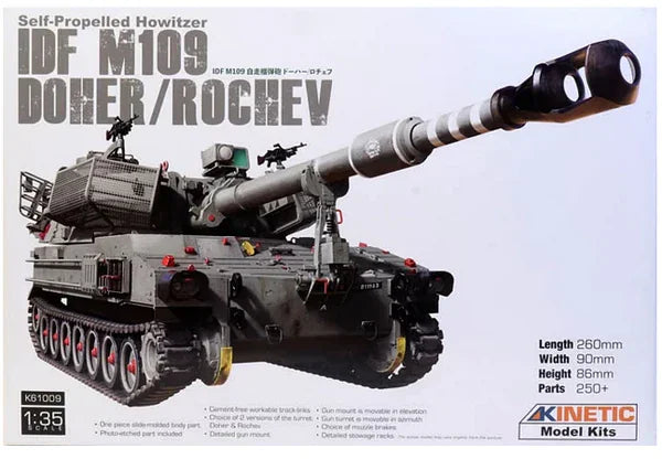 Kinetic Kinetic 1/35 Iraeli IDF M109 Doher/Rochev Self Propelled Howitzer 61009