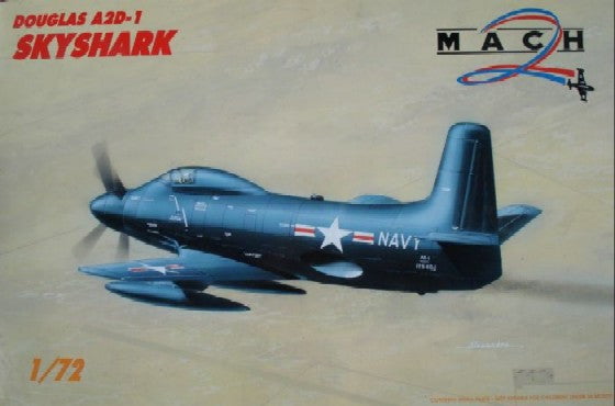 Mach-2 MODEL AIRPLANES Mach-2 1/72 A2D1 Skyshark USN Monoplane Kit