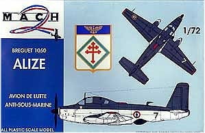 Mach-2 MODEL AIRPLANES Mach-2 1/72 Brequet 1050 Alize Aircraft Kit