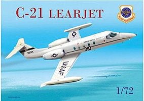 Mach-2 MODEL AIRPLANES Mach-2 1/72 C21 Learjet USAF Aircraft Kit