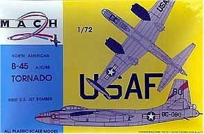Mach-2 MODEL AIRPLANES Mach-2 1/72 Tornado B45 A/C/RB Aircraft Kit