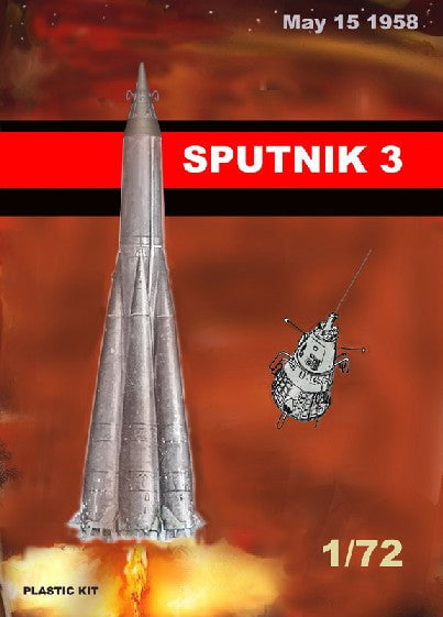 Mach-2 SCI-FI & SCIENCE Mach-2 1/72 Sputnik 3 Soviet Satellite Kit