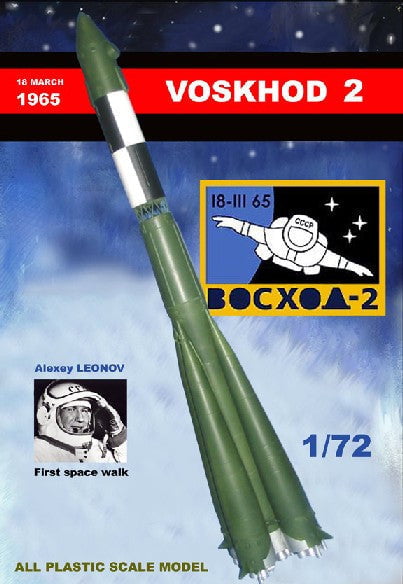 Mach-2 SCI-FI & SCIENCE Mach-2 1/72 Voskhod 2 Soviet Manned Rocket Kit