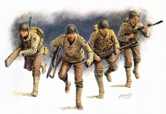 Master Box MILITARY MODEL Master Box Ltd 1/35 WWII German Military Passengers (6) Kit