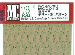 Meister Chronicle DECALS Meister Chronicle Decals 1/35 Modern US Camouflage Schema Desert 3C